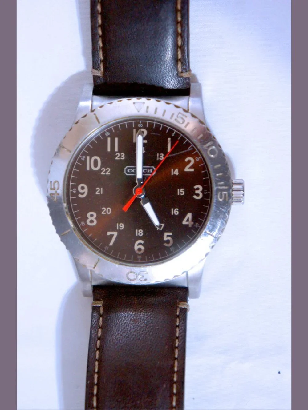 Coach Rivington Men's Field Watch 42mm - NEW BATTERY